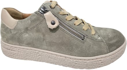 Hartjes 162.1417 Phil Sneakers - Suède - Dames - Groen - Maat 43