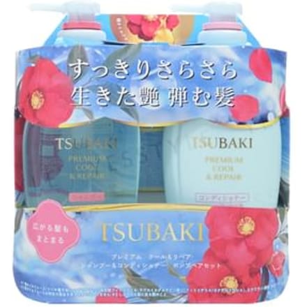 Shiseido - Tsubaki Premium Cool & Repair Shampoo & Conditioner Set 450ml x 2