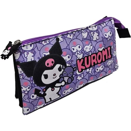 Drievoudige kindertandenetui Manenti Hello Kitty Kuromi