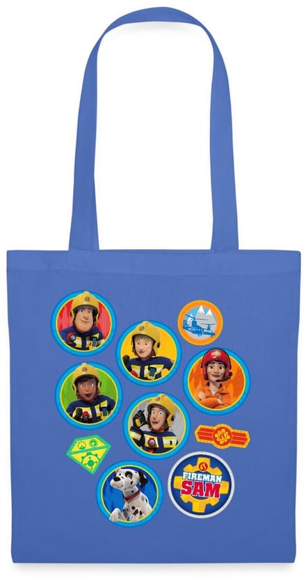 Brandweerman Sam™ Brandweer Team Embleem Ontwerp Tas Van Stof Schoudertas