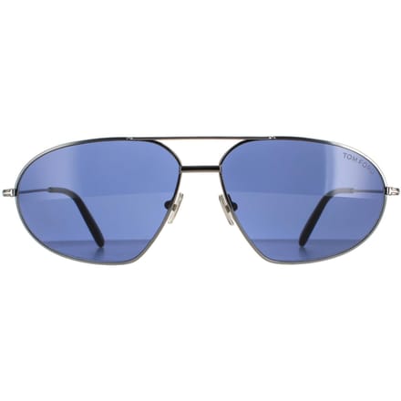 Tom Ford zonnebril Bradford FT0771 08V Shiny Gunmetal Blue
