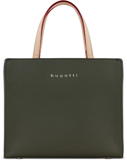 bugatti Handtas Schoudertas Ella Tote Bag Mini Olive Olijfgroen