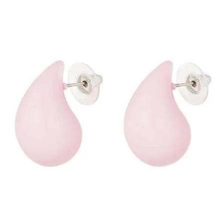Yehwang Oorbellen Druppel Kleurrijk roze