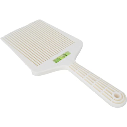 Barbier Flat Top Kam Professionele Flat Top Kam met Nauwkeurige Waterpas Wit beige