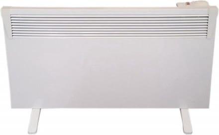 Verplaatsbare convector 500 Watt met thermostaat en voetsteunen