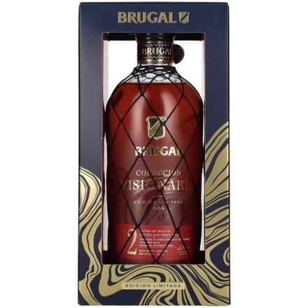 Brugal Ron Brugal COLECCIÓN VISIONARIA Edición Limitada 02 45% Vol. 0,7l in geschenkverpakking