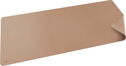 Trust Benya - XXL Bureaumat - 90x43 cm - PU-leer - Antislip Onderkant - Grijs