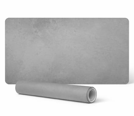 Beschermmat met betonstructuur voor kantoorwerkbladen, 100x50 cm