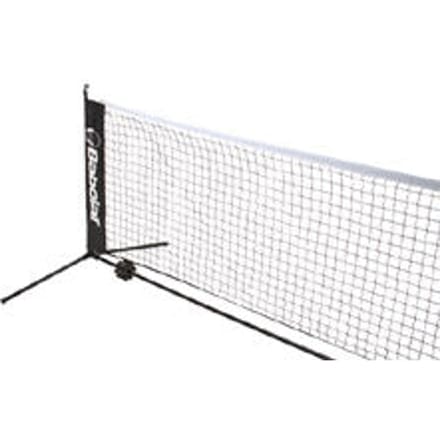 Babolat opzet badmintonnet tennisnet - staal - zwart - 5.8m