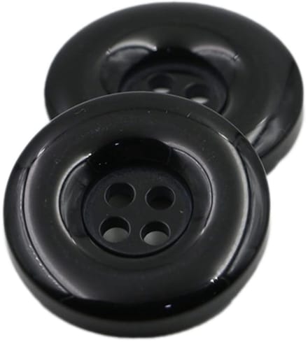 Set van 10 Decoratieve Resin Knopen met 4 Gaten voor Creatieve Projecten