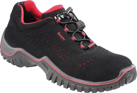 Uvex Motion Style ESD werkschoen - S1 - zwart/rood 48
