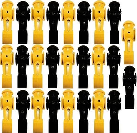 Tafelvoetbalmannetjes Set van 26 - Tegengewicht en Vervanging Spelers
