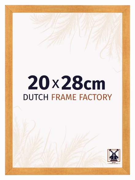 Fotolijst 20x28 cm - MDF - Oranje - Praag