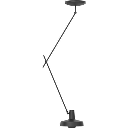 GRUPA Arigato Deck 1-lamp 110cm Ø23cm zwart