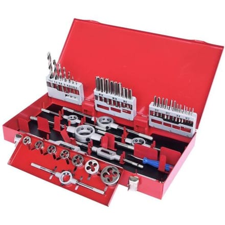 KS TOOLS HSS Co Draadsnijgereedschapset 44-delig - 331.0744