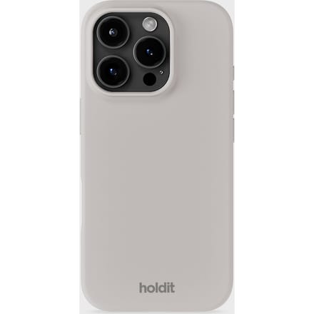 Phone Case Silicone Wool Gray iPhone 16 Pro