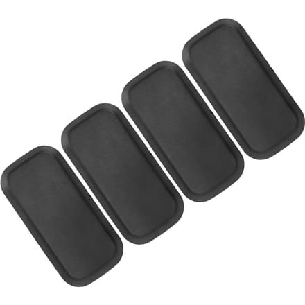 4 Pièces Cache de Base de Siège Résistant aux Hautes Températures Adapté pour T5 T5.1 T6 T6.1 Kombi Transporter 2003 et suivants gray