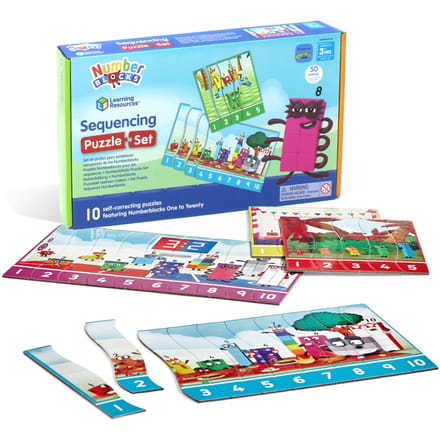 Learning Resources Number Blocks - Puzzel set - Telrij - 3+