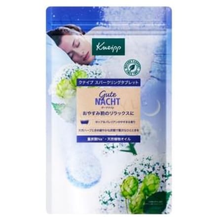 Kneipp Japan - Sparkling Tablet Hop & Valerian 50g x 6 pcs