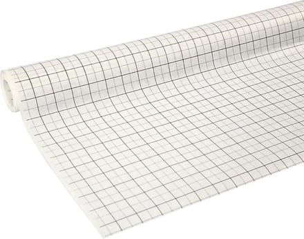 2 x rol Patroonpapier ruit 80cmx15mtr