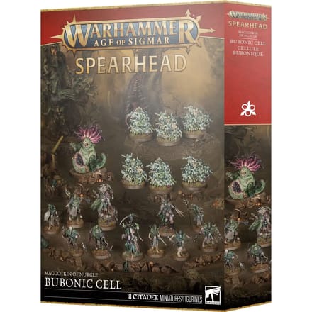 Beeldje Games Workshop Warhammer AoS - Spearhead Maggotkin of Nurgle : Bubonic Cell (2026)