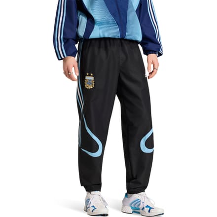 Adidas Argentina Broeken Heren - Zwart - Maat S - Poly Mesh