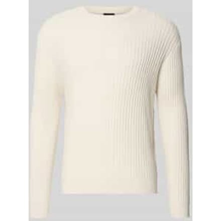 Slim Fit trui met brei-look