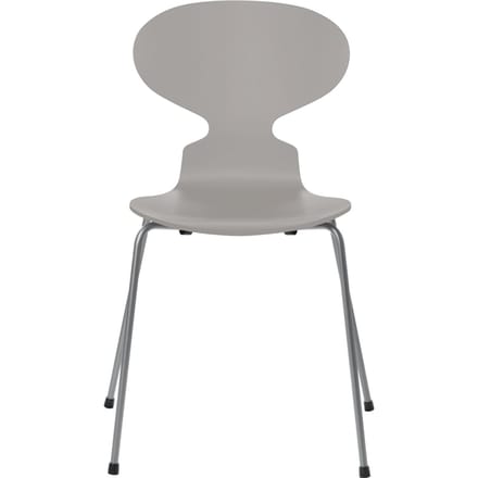 Fritz Hansen Ant Stoel - gelakt - nine grey - zilvergrijs
