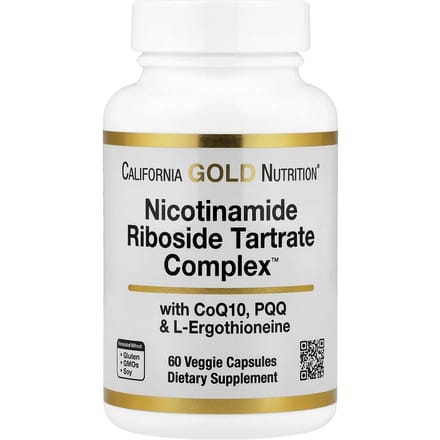 Nicotinamide Riboside Tartraat (Nrt) Complex, 60 Plantaardige Capsules