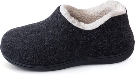 Pantoffels Dames - Sloffen - Maat 40/41 - Zwart - Anti-slip - Comfeet