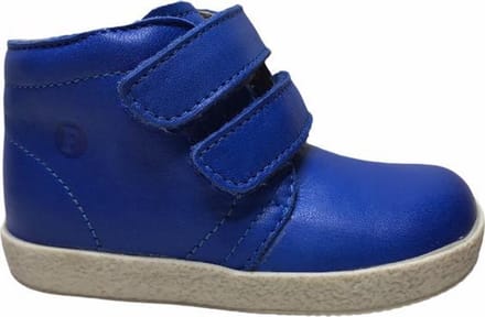 Falcotto 2 velcro's effen sneakers 1195 blauw mt 19
