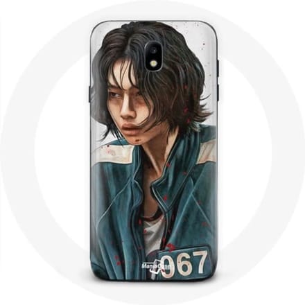 Samsung Galaxy J3 2017 hoesje Inktvis Game Kang Sae Byeok Nummer 067