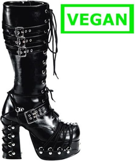 Charade-206 black matt - (EU 37 = US 7) - Demonia