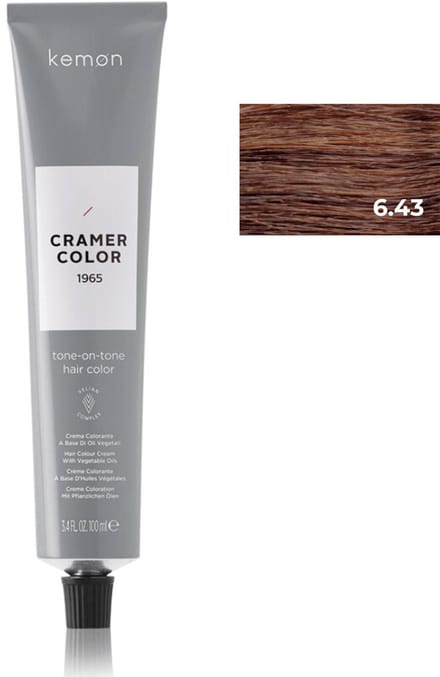 Kemon Cramer Tot 6.43 Dk Copper Gld Blonde 100Ml V2