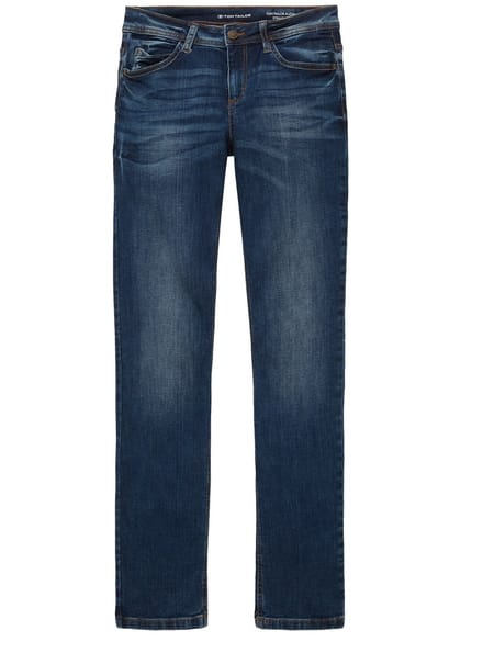Tom Tailor - TTALEXA STRAIGHT-jeans - Maat 32/32 - mid stone wash denim