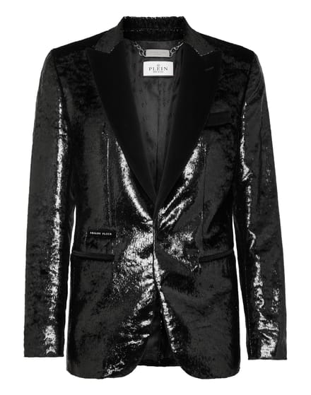 Blazer Met Één Knoop Slim Fit