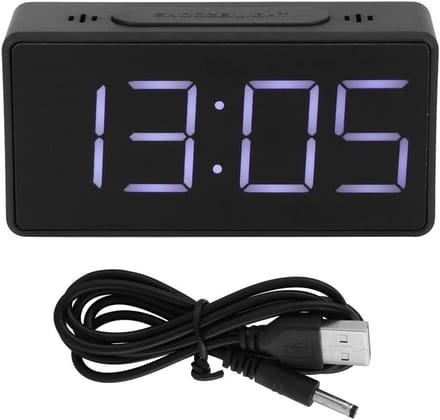 Digitale LED Wekker met Snooze Functie en Groot Display