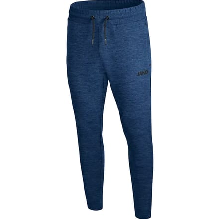 Jako Premium Basics Joggingbroek Dames - Marine Gemeleerd | Maat: 34