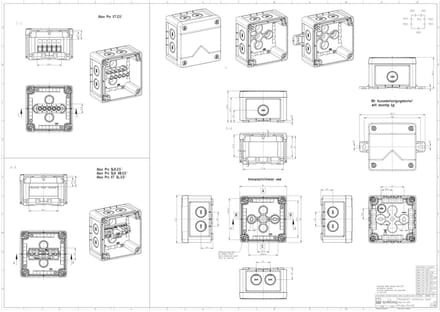 Spelsberg Abox Pro XT SLK-2,5², IP68, IK09, halogeenvrij, 40246001