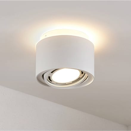 Arcchio - buitenspot - 1licht - Aluminium - H: 12 cm - GU10 - wit (RAL 9003)