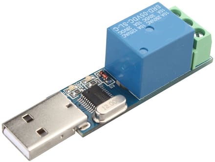 ONF3 - USB Relay Module - Slimme Schakelaar - Microcontroller - Compact formaat - Automatisering - Stroomregeling - Geschikt voor hobbyprojecten...
