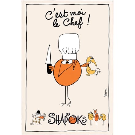 Keukenhanddoek - grand chef Winkler Shadoks