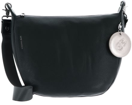 MANDARINA DUCK Leren schoudertas Mellow Leather Crossover Pine Green donkergroen
