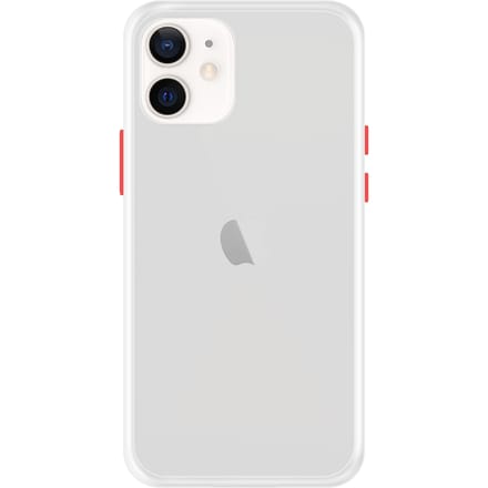 iPhone 11 Back Cover - Wit/Transparant