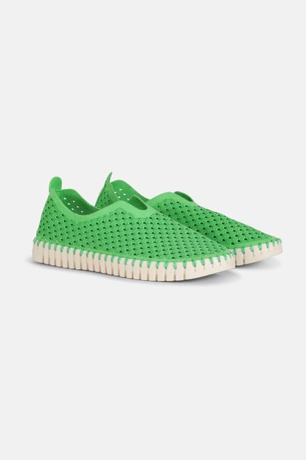 Instappers TULIP3275 beige zool - 493 Fern Green