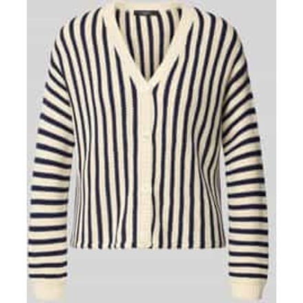 regular fit gebreid vest van puur katoen model 'NICCHIA'