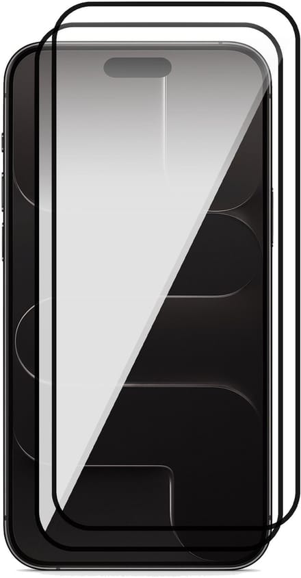 Screenprotector geschikt voor iPhone 17 Air - 2x Volledig Dekkend Glas Screen Protector