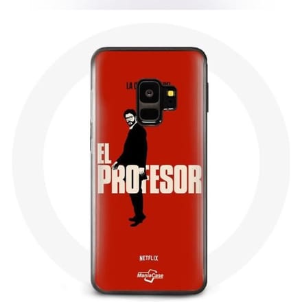 Coque pour Samsung Galaxy S9 La Casa De Papel El profesor dessin