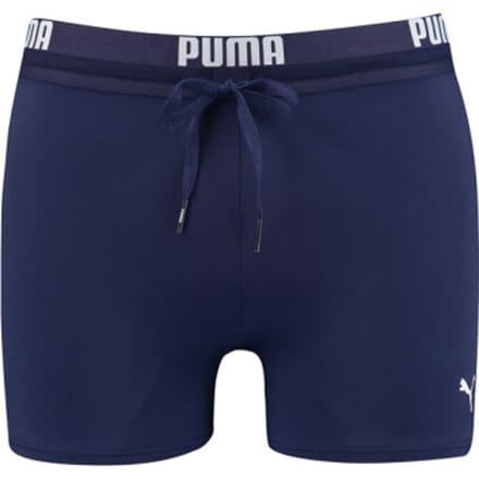 PUMA Swim Logo Trunk Heren Zwembroek - navy - Maat S