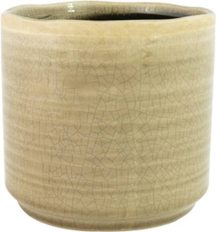 Ter Steege Bloempot Grijs-Beige D 18 cm H 15 cm Opening 16 cm